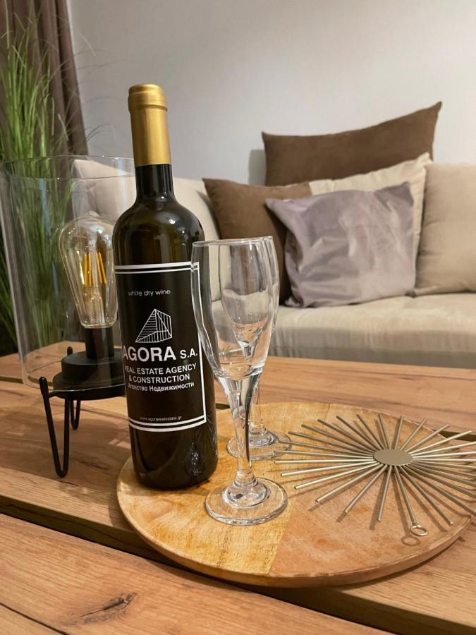 Agora Luxury Apartment 1 Λουτράκι Εξωτερικό φωτογραφία